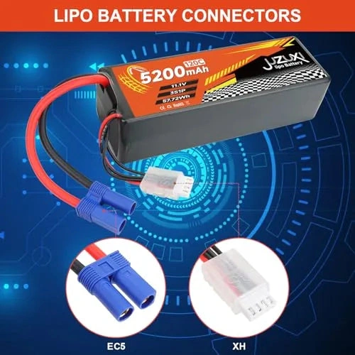 Power Up Your RC Fun 111V 5200mAh LiPo Batteries 120C